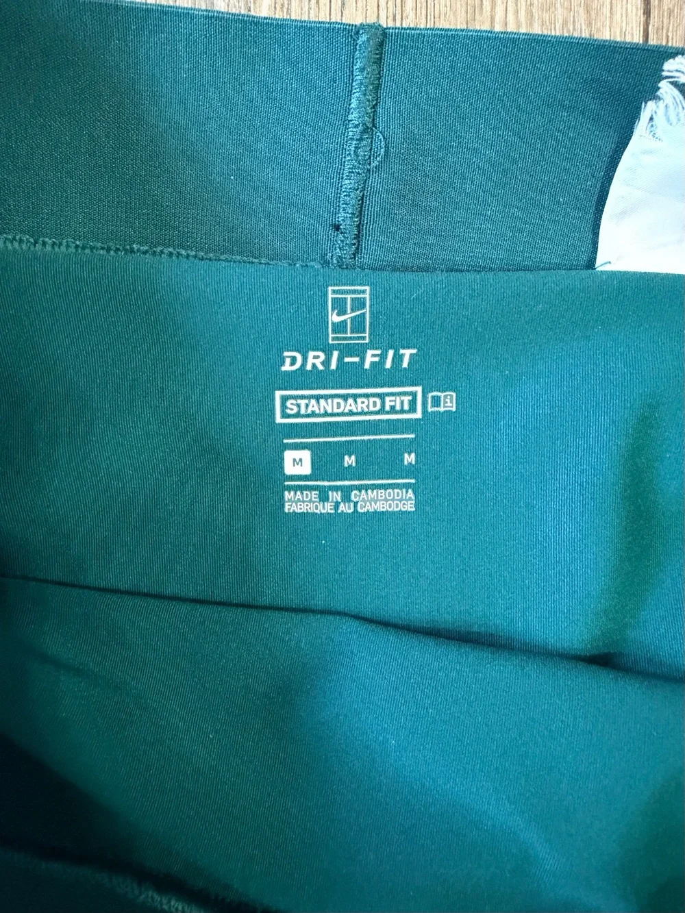 NIKE Tennis Skirt with Built-In Shorts Teal